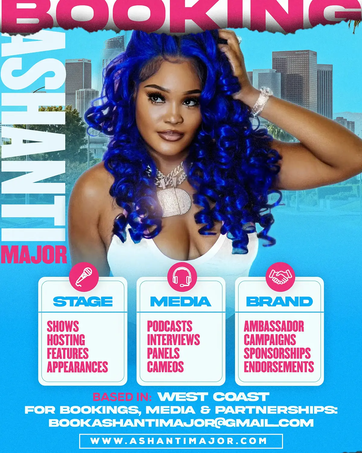 Ashanti Major performance portrait