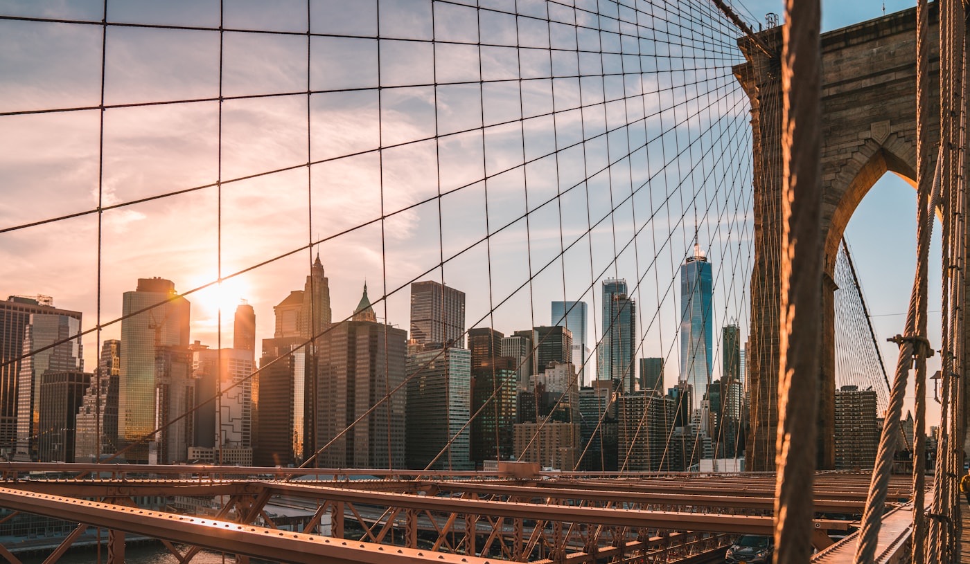 New York skyline from the Coleman Global Hotels destinations page